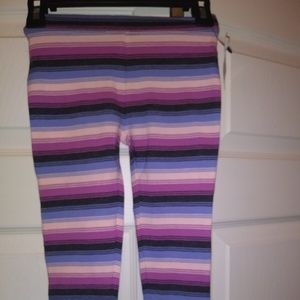 Multi-Colored Striped Pants